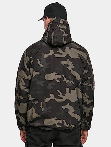 Brandit Men's Windbreaker Swedish M90 Dark Camo Size M #TOP1