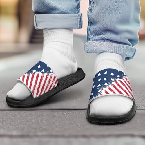 Slide Sandals for Kids Quick-Dry Shower Shoes Lightweight Beach Sandals3