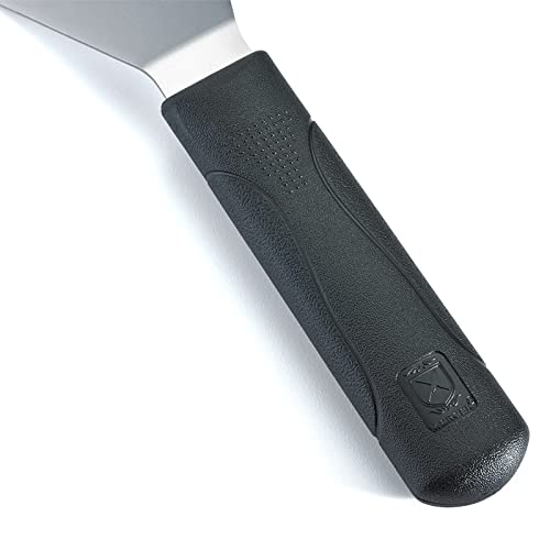Image of Mercer Culinary Millennia Turner, 4 Inch by 2-1 /2 Inch Blade, Black Handle