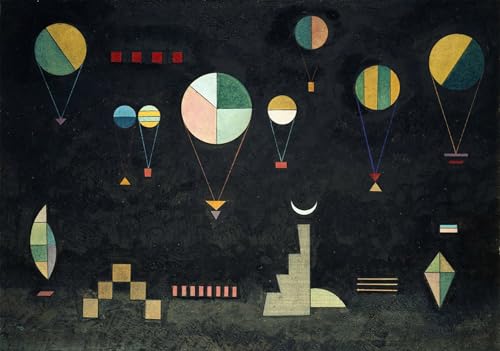 Tableaux Graffiti Art Mural Kandinsky Peinture Poster Impression Moderne 60x90