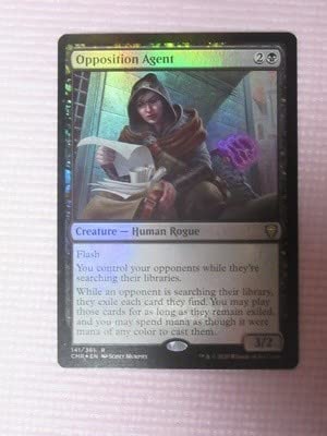 Amazon.co.jp: mtg foil 英語版 CMR 敵対工作員/Opposition Agent 