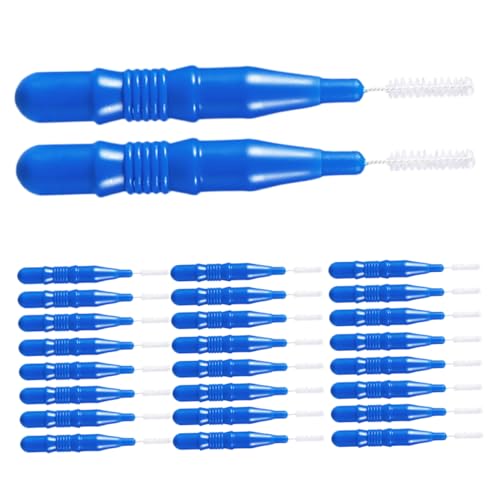 WEKAMOS 50 Piezas Cepillos Interdentales Orales Herramienta Premium para Limpieza Bucal Cepillo Dental Individual Uso Familiar y Portátil