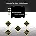 Timagebreze AHD/CVI/TVI Multiplexor CuáDruple Coaxial de Alta DefinicióN Superponedor Coaxial Plug y...