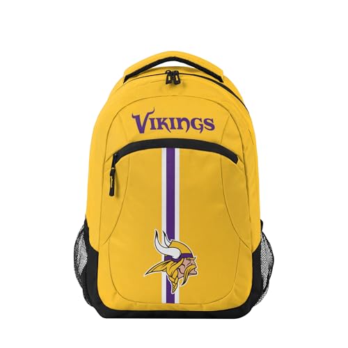 Image of FOCO Minnesota Vikings NFL Alternate Color Action Backpack - Yellow