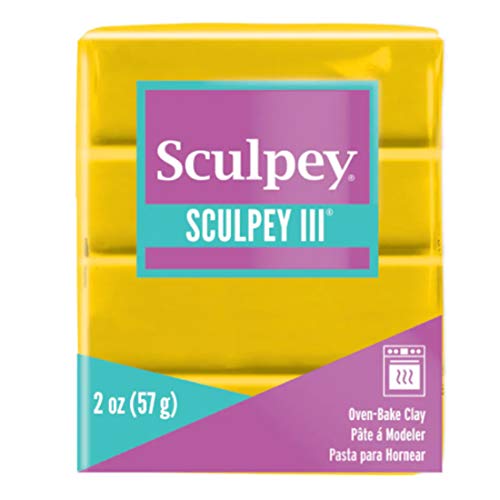 2oz. Sculpey III Oven-Bake Clay (Yellow)