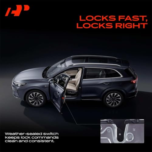 Image of A-Premium Front Right Passenger Side Door Lock Actuator | Compatible with Cadillac STS 2005-2011 Sedan
