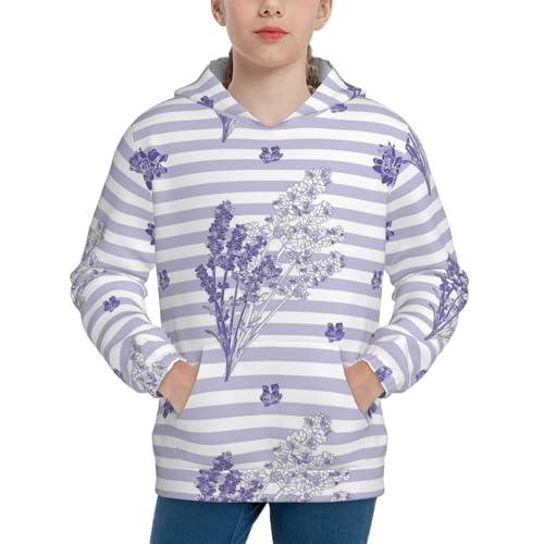 Summer Birds and Flowers Kid Hoodies Boys Sweatshirts Girls Pullover with Pocket