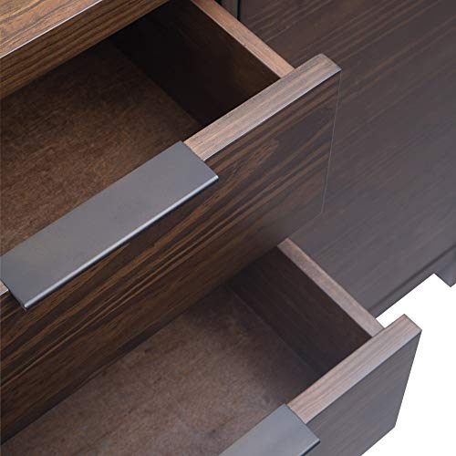 SIMPLIHOME-Hollander-Solid-Pine-Wood-54-inch-Contemporary-Modern-Sideboard-Buffet-and-Wine-Rack-in-Warm-Walnut-Brown-features-2-Doors-4-Drawers-and-2-Cabinets-with-Large-storage-spaces SIMPLIHOME Hollander Solid Pine Wood 54 inch Contemporary Modern Sideboard Buffet and Wine Rack in Warm Walnut Brown features 2 Doors 4 Drawers and 2 Cabinets with Large storage spaces