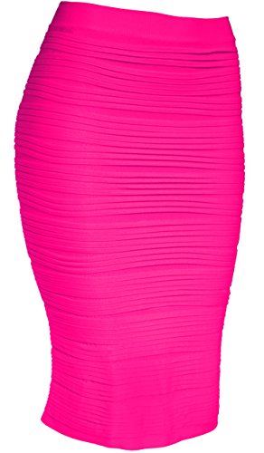 KMystic Strapless Tube Dress and Pencil Midi Bodycon Skirt in One2