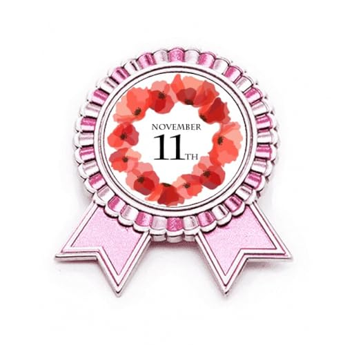 Broche Souvenir Corn Garland Rose M métal pin's commémoratif