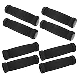 Abaodam 8piezas Puños De Manillar Para Bicicleta Antideslizantes Manguitos De Nbr Para Bici De Montaña Cubiertas Suaves y Absorbentes De Impactos Accesorios De Repuesto Para Ciclismo y Fit