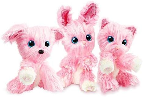 Scruff a Luvs Pink Rescue Soft Mystery Animal Pet Toy for Kids- Bunny
