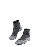 wandersocken damen testsieger FALKE Trekkingsocken TK5 Short Damenstrümpfe und Socken sind tief, kurz und fusselfrei; Passform und Farbe der Bergsocken bleiben erhalten auch nach mehrmaligem Waschen; Diese Damensocken sind bei 30°C im Wollwaschgang zu waschen