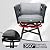 Grand patio 7-Piece Outdoor Dining Set for 6, Patio Dining Furniture Set for 6 Swivel Rope Wicker Chairs & 1 Extendable Rectangular Dining Table, Dark Grey