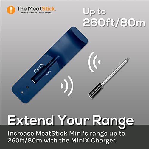 Meatstick Minix Set | Wireless Meat Thermometer With Bluetooth | 260Ft Range | For Kitchen, Air Fryer, Deep Frying, Oven, Sous Vide, Bbq, Grill, Rotisserie #TOP5