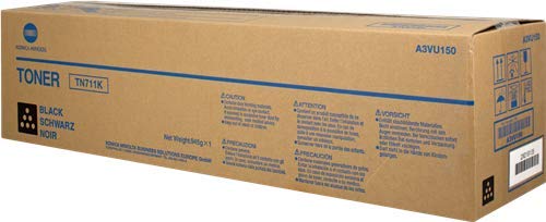 Toner Noir TN-711K Original Eviter les Interruptions d'Impression sur Bizhub Pro C654
