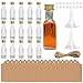 ZJRung 16 Stück Mini Fläschchen Kleine Schnapsflaschen 20 ml Fläschchen Glas Wiederverwendbar Likörflaschen zum Befüllen Glas Saftflaschen mit Gelb Deckel und Trichter Juteschnur ml Glas günstig Kaufen-ZJRung 16 Stück Mini Fläschchen Kleine Schnapsflaschen 20 ml Fläschchen Glas Wiederverwendbar Likörflaschen zum Befüllen Glas Saftflaschen mit Gelb Deckel und Trichter Juteschnur