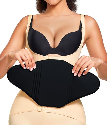 YERKOAD Abdominal Compression Board Flattening Belly AB Board Lumbar Post Surgery Lipo Back Foam Board Postpartum Recovery