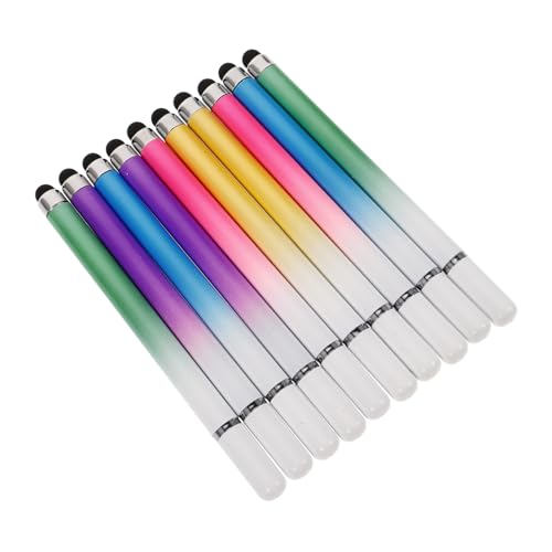POPETPOP 10 Piezas lápiz de Pintura de Pantalla táctil escribiendo Toque de lápiz Pluma para Tablet y Smartphone Bolígrafo para Pintar en Pantalla lápiz para Tablet bolígrafos capacitivos
