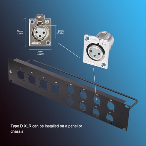 Câble traversant XLR anti-interférence pour microphone de studio - 2