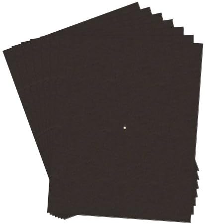 5x7 Uncut - Black, Mat Boards (Pack of 100)