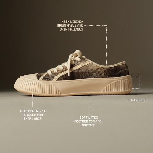 Image of Theater Wicked Brothers Lace-Up Sneakers for Women | Casual Shoes with Cushioned Insole
