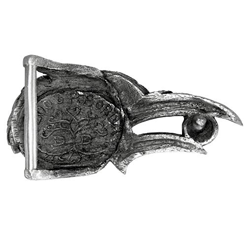 Dryad Design Pewter Celtic Knot Raven Belt Buckle #TOP2