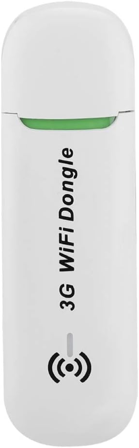 Wifi Modem, Uplink 5.76Mbps Plug And Play Remote Real-Time Display Usb Network Card, for Notebook Computers Mobile Phones(white)