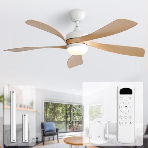 Sofucor 52 Ceiling Fan with Lights and Remote