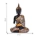 Generic jap management services Beautiful Sitting Buddha Idol Statue for Home & Garden Living Room | Healing Spirit Blessing Buddha Statue 03, Medium, showpiece-7