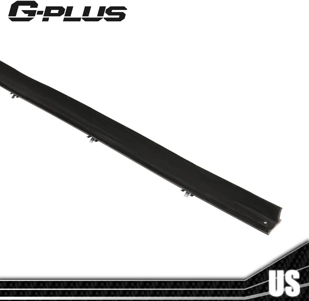 G-PLUS Tailgate Tail Gate Window Sweep Weatherstrip Seal Set Right & Left Side Windshield Trim Molding Compatible with 1978-1996 Ford Bronco D8TZ9841610/2072/FO1930103