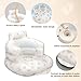 Inflatable Baby Seat for Babies 3 Months and Up, Infant Back Support Sofa,Toddler Floor Seats for Sitting Up, Blow Up Baby Chair with Built in Air Pump, Baby Seats for Kids, Baby Chair