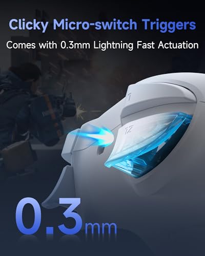 Image of EasySMX S10 Controller for Switch 2 / Switch /PC-One Key Wake-up, TMR Anti-Drift Joystick, Mechanical Buttons, 6 Axis Gyro, Bluetooth Switch Controller with RGB & Swappable D-Pad