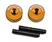 Exotek 1191OR Twist Nuts for M3 Thread, Orange