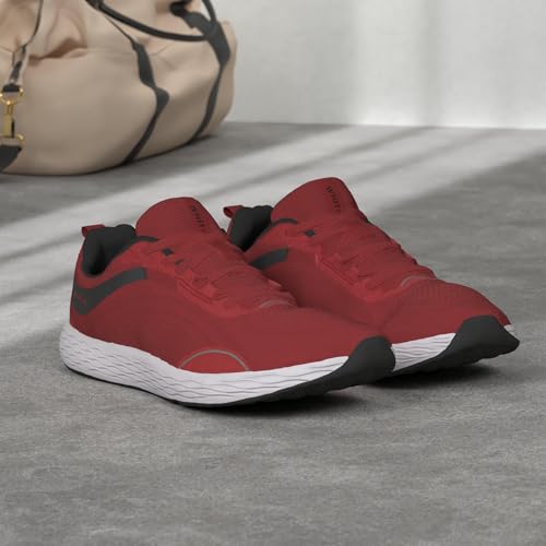 Image of WHITIN Men's Wide Toe Box Zero Drop Road Running Shoes S81 | Roomy Toe Box Helps Reduce Toe Pressure, Flat Heel-to-Toe Design for Natural Gait, Ideal for Walking, Wide Feet & Daily Wear
