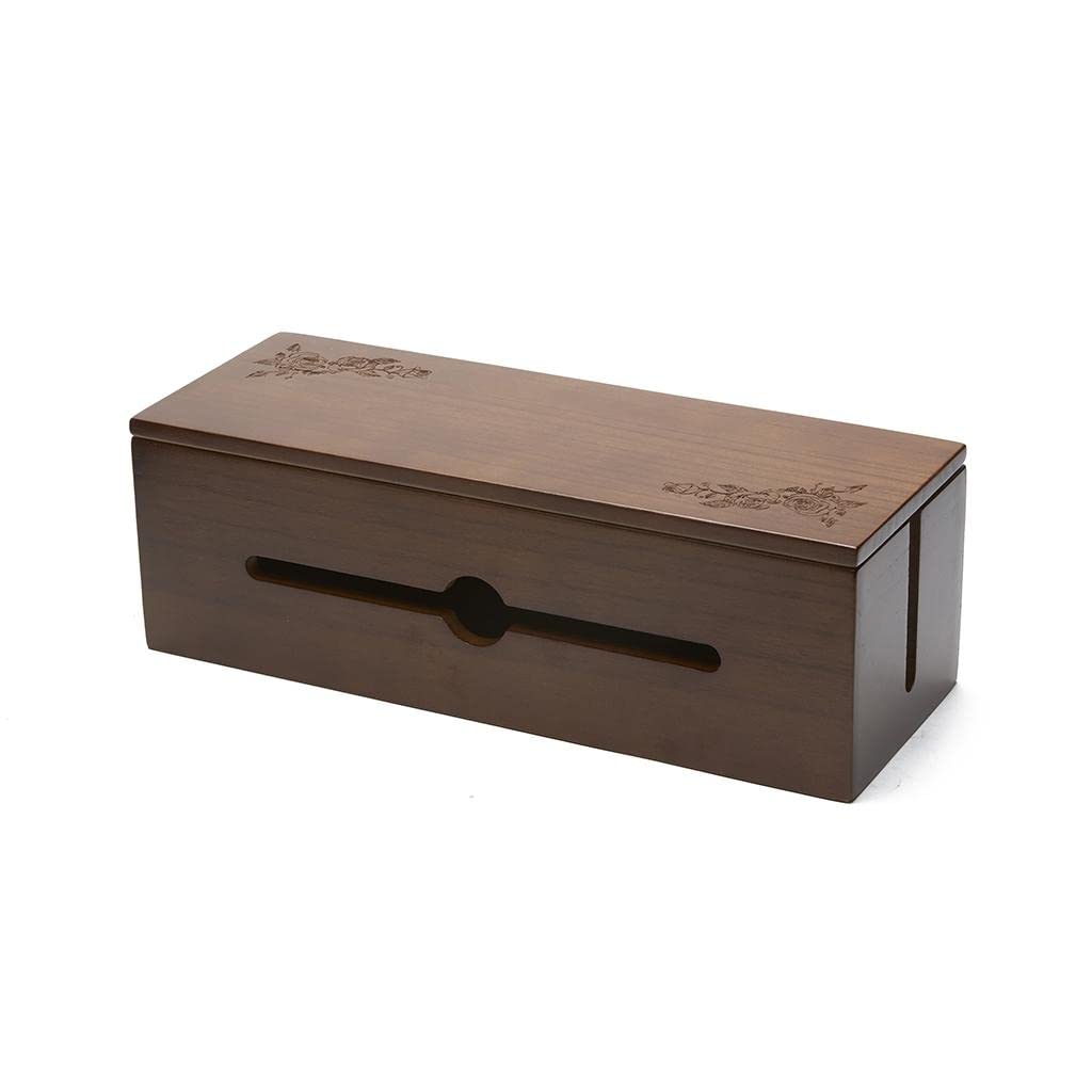 Caja de Gestión, Organizador, Caja, Almacenamiento de Alambre, Soporte, Tamaño Grande Color 2
