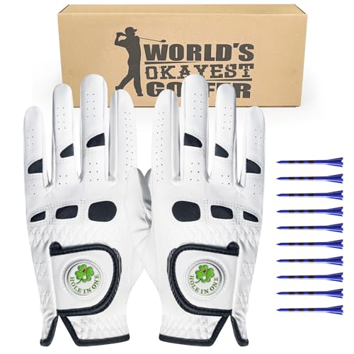 VEASAERS Leather Glove with Accessories