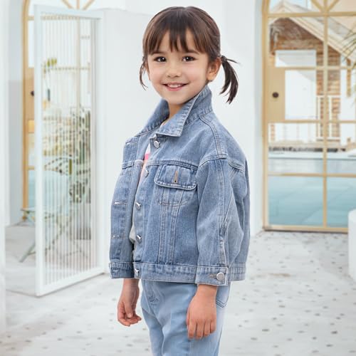 Personalized Kids Jean Jackets Girls Custom Denim Jacket Wedding Birthday Anniversary Party Coat3