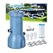 KimFilter Pro Series 1000 GPH Above Ground Pool Filter Pump, Powerful Pool Cartridge Filter Pump, Water Circulation and Filtration System -Improved Water Clean & Clarity, Pools Pumps Above Ground-Gray -  53015E