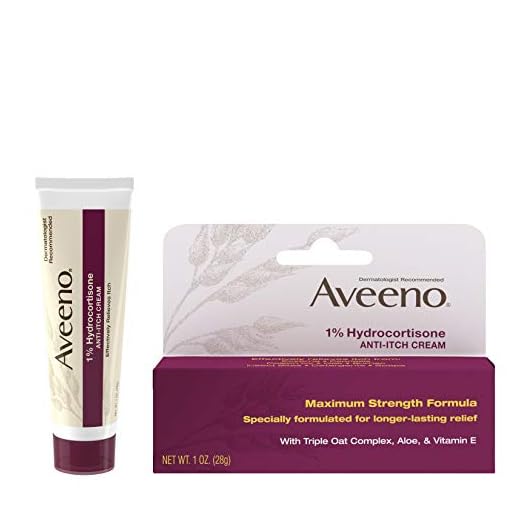 Aveeno 1% Hydrocortisone Anti Itch Cream, Maximum Strength