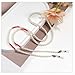 BILIONE Pearl Beaded Eyeglasses Chain with Spinel Accents, Elegant Sunglasses Lanyard, Glasses Holders Around Neck for Women, Red
