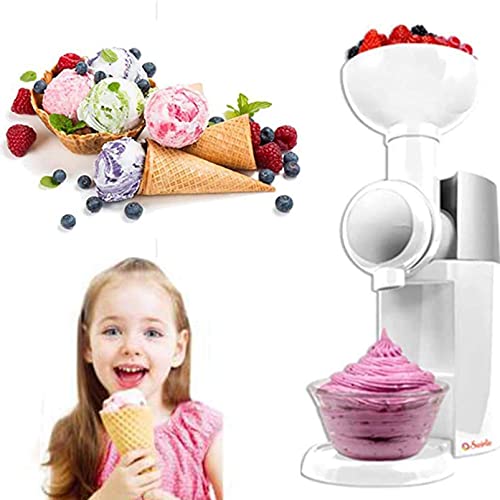 ZIAMOO Gefrorene Frucht-Eismaschine, Kompakte Eismaschine, Multifunktional, Tragbar, Macht Köstliche Eiscreme-Sorbets… – Bild 3