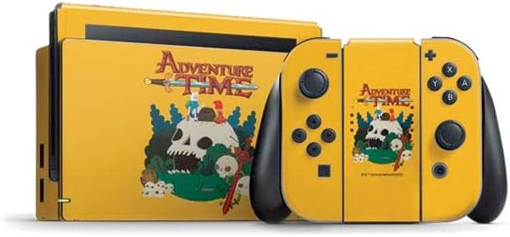 Skinit Decal Gaming Skin Compatible with Nintendo Switch Bundle - Officially Licensed Adult Swim Adventure Time BMO Design
