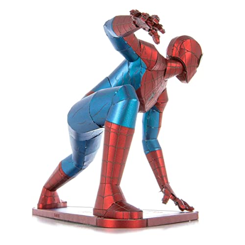 Rompecabezas de metal de Marvel para armar en casa tu propio puzzle 3D de Spider Man 4