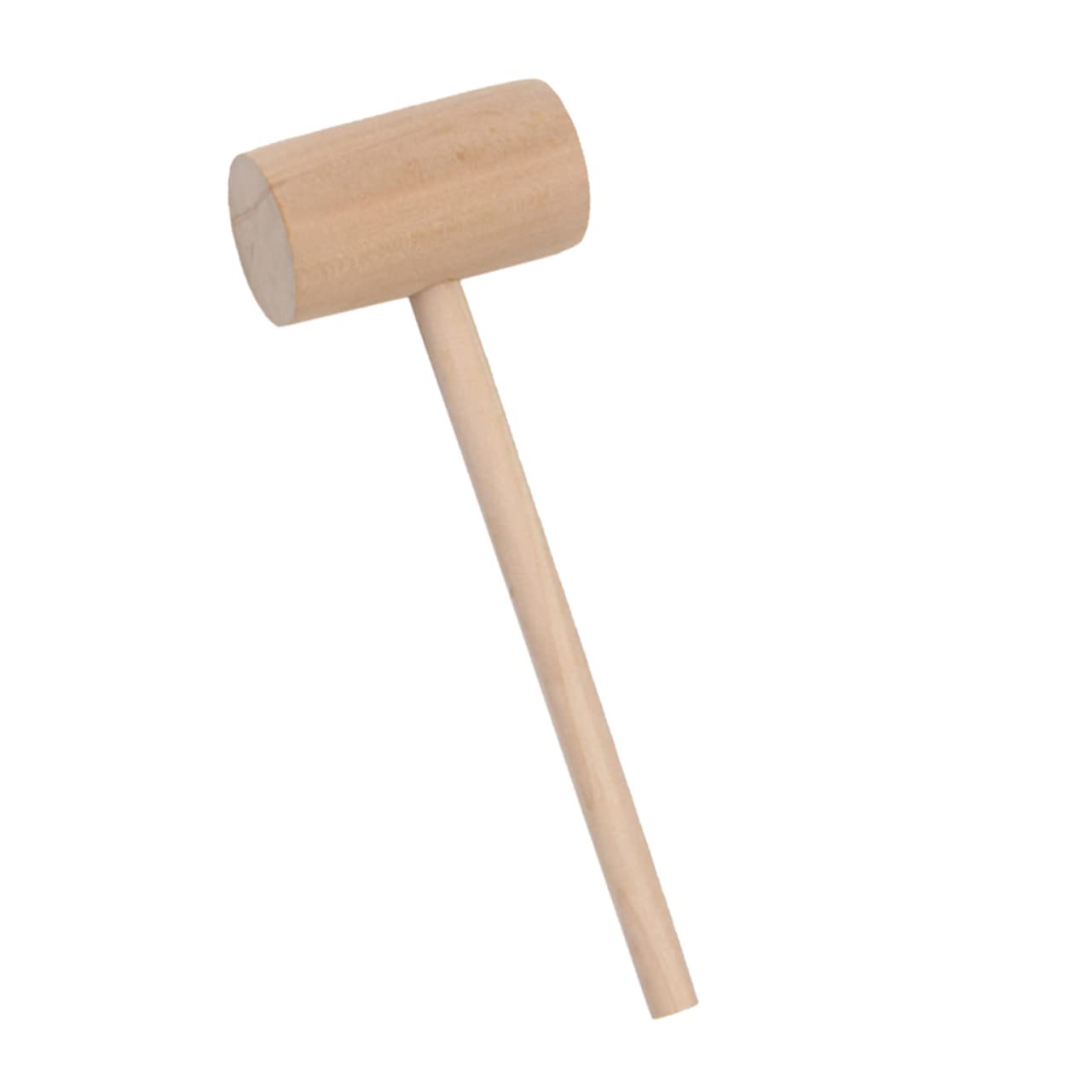 TIDTALEO 3-piece Wood Mini Hammer Cake Lobster Mallet Compact Easy to Clean Home Restaurant Tool Educational for Boys and Girls