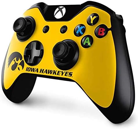 Skinit Decal Gaming Skin Compatible with Xbox One Controller - Officially Licensed University of Iowa University of Iowa Design