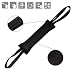 Dingo Gear Baumwolle-Nylon Beißwurst für Hundetraining IGP IPO Obiedence Schutzhund Hundesport 28 x 7 cm, 2 Griffen Schwarz S00074
