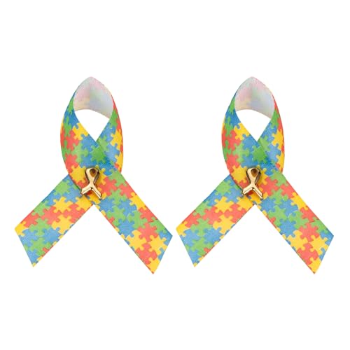 Image of 1 /2 /5 /10 /25 /50 /100pcs Satin Awareness Ribbon Pins (Pick your color), for Cancer & Disease Awareness, Bulk Quantities for Fundraising, Events, Gift Giving