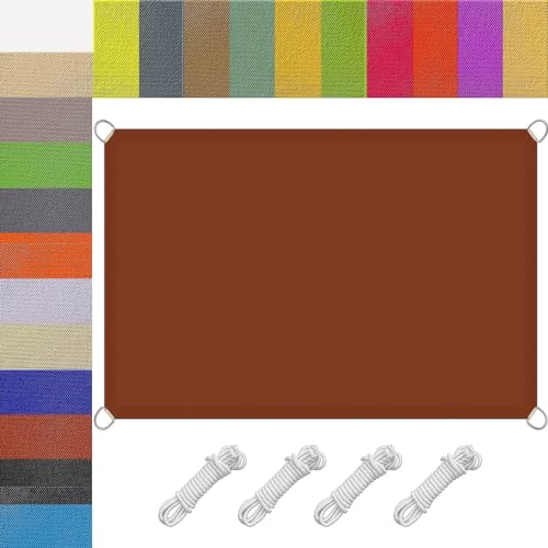 Toile ombrage imperméable 2x4.5m protégeant efficacement contre les rayons UV