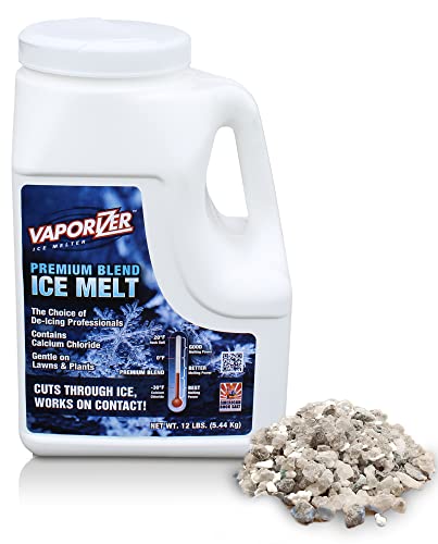 Ice Melt - 12LB Jug - Safe on Concrete - Premium Blend